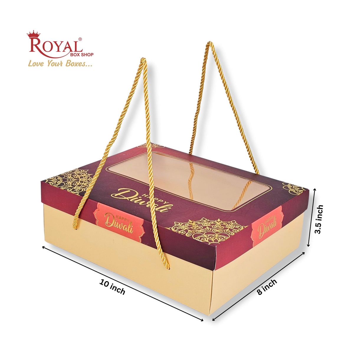 Royal Box Shop® Premium Diwali Gift Hamper Box I RBF-2652 D3