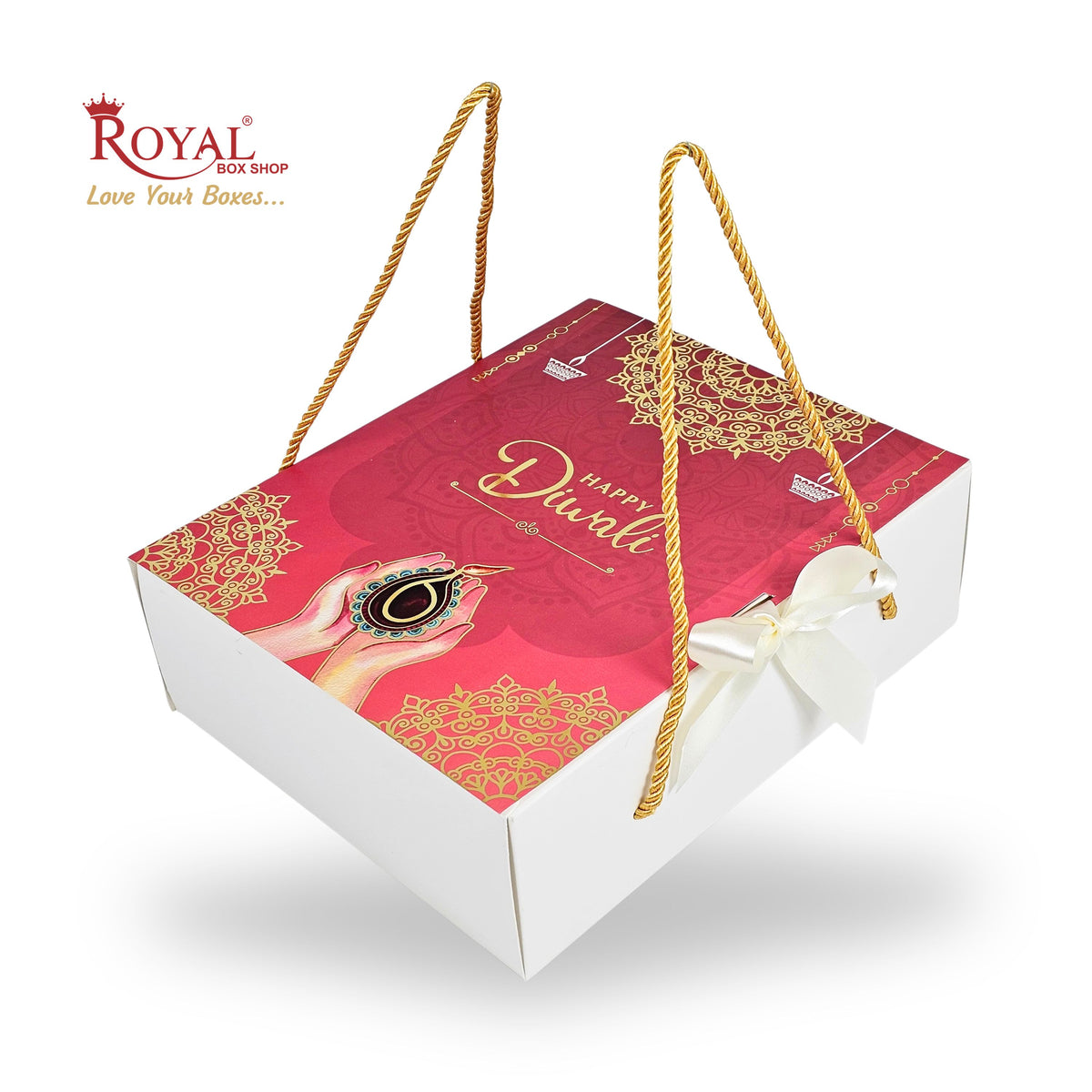 Royal Box Shop® Premium Diwali Gift Hamper Box I RBF-2653 D2 I 10x8x3.5 Inch