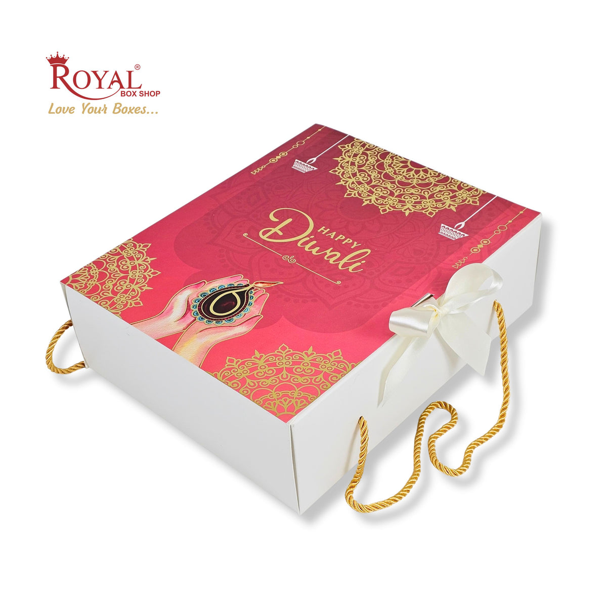 Royal Box Shop® Premium Diwali Gift Hamper Box I RBF-2653 D2 I 10x8x3.5 Inch