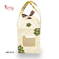 Royal Box Shop® Premium Floral Gift Hamper Box with Handle & Window I 6.75x6.75x8 Inch I RBF-68 D1