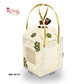 Royal Box Shop® Premium Floral Gift Hamper Box with Handle & Window I 6.75x6.75x8 Inch I RBF-68 D1
