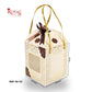 Royal Box Shop® Premium Floral Gift Hamper Box with Handle & Window I 6.75x6.75x8 Inch I RBF-68 D2