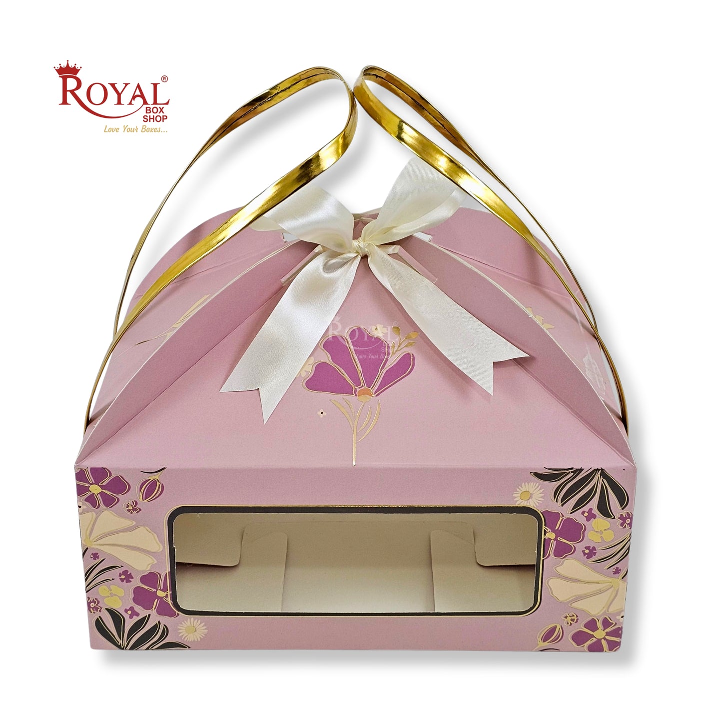 Premium Festive Gift Hamper Box | RBF-2605 D1 | 9.5x6.5x4 Inch | Rich Pink