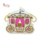 Royal Princess Carriage Gift Box I RBF-39 I Pink with Gold Leafing I Perfect for Parties & Baby Showers