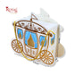 Baby Boy Themed Carriage Gift Box I RBF-39 I Blue with Gold Accents I Perfect for Birthdays & Baby Showers