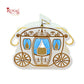 Baby Boy Themed Carriage Gift Box I RBF-39 I Blue with Gold Accents I Perfect for Birthdays & Baby Showers