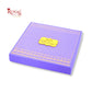 Premium Wedding Favor Bhaji and Sweets Box | 10.5x10.5x2 Inch | Purple Swirl Print