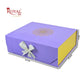 Royal Box Shop® Premium Rigid Gift Box I 12x10x4 Inch I Royal Purple I Collapsible with Ribbon