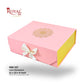 Royal Box Shop® Premium Rigid Gift Box I 12x10x4 Inch I Royal Pink I Collapsible with Ribbon