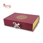 Royal Box Shop® Premium Rigid Gift Box I 17x12x4 Inch I Royal Red I Collapsible with Ribbon