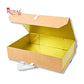 Royal Box Shop® Premium Rigid Gift Box I 17x12x4 Inch I Royal Orange I Collapsible with Ribbon