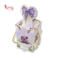 Gift Box Bow Shape | 4x4x6 Inch | RCF-02 D3 | Baby Purple Panda