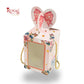 Gift Box Bow Shape | 4x4x6 Inch | RCF-02 D4 | Baby Pink Elephant Theme