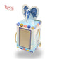 Gift Box Bow Shape | 4x4x6 Inch | RCF-02 D5 | Baby Blue Elephant Theme