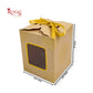 Premium Gift Box | RCF-06 | 3x2.5x2.5 inches | Cream With Golden Leafing
