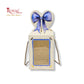 Gift Box Bow Shape | 4x4x6 Inch | RCF-2602 D10 | Royal Blue