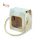 Premium Gift Box | RCF-14 | 3x2.45x3.75 Inches | Cream With Golden Leafing