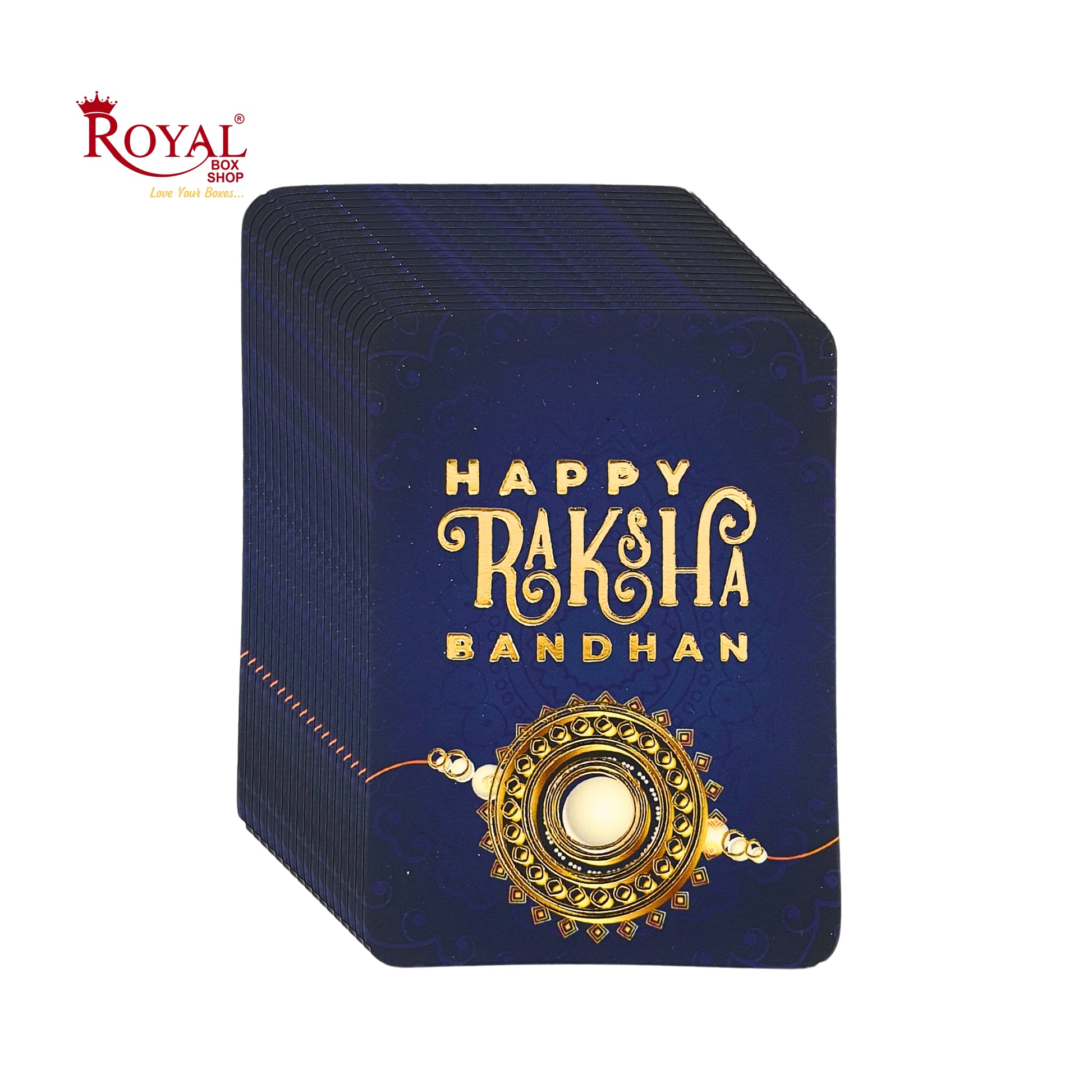 Rakhi Tags-09 I Pack of 50 Gift Tags I Free Shipping Royal Box Shop