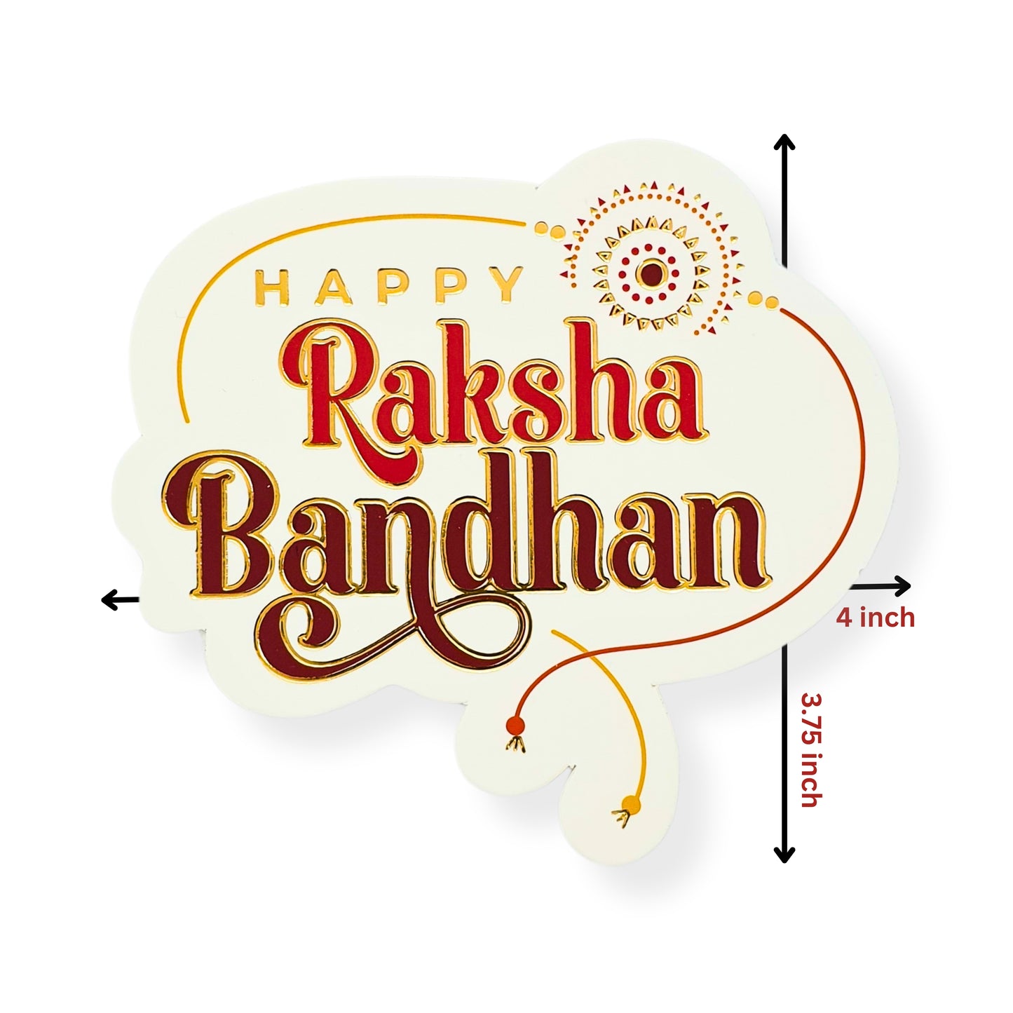 Rakhi Tags-02 I Pack of 50 Gift Tags I Free Shipping