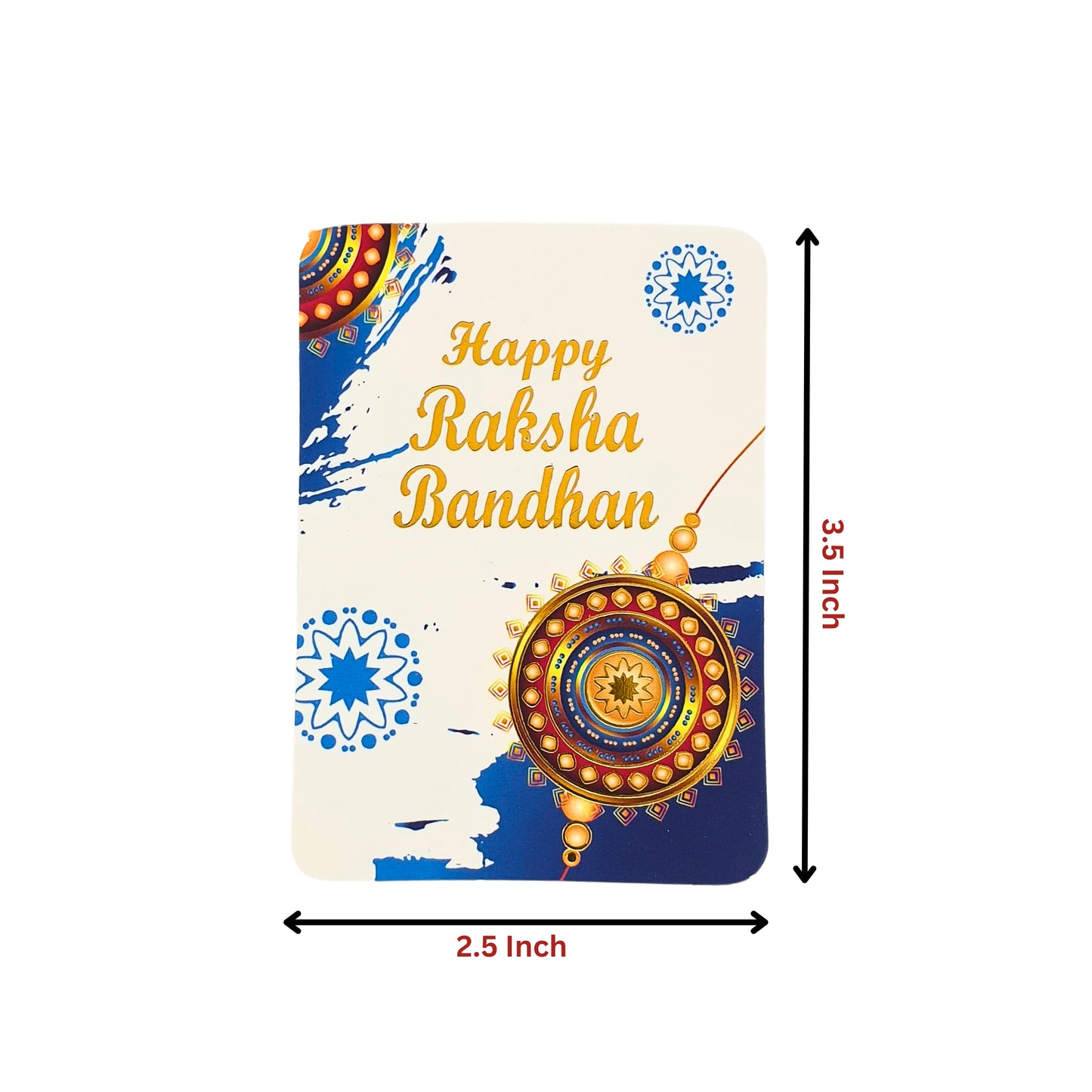 Rakhi Tags-07 I Pack of 50 Gift Tags I Free Shipping