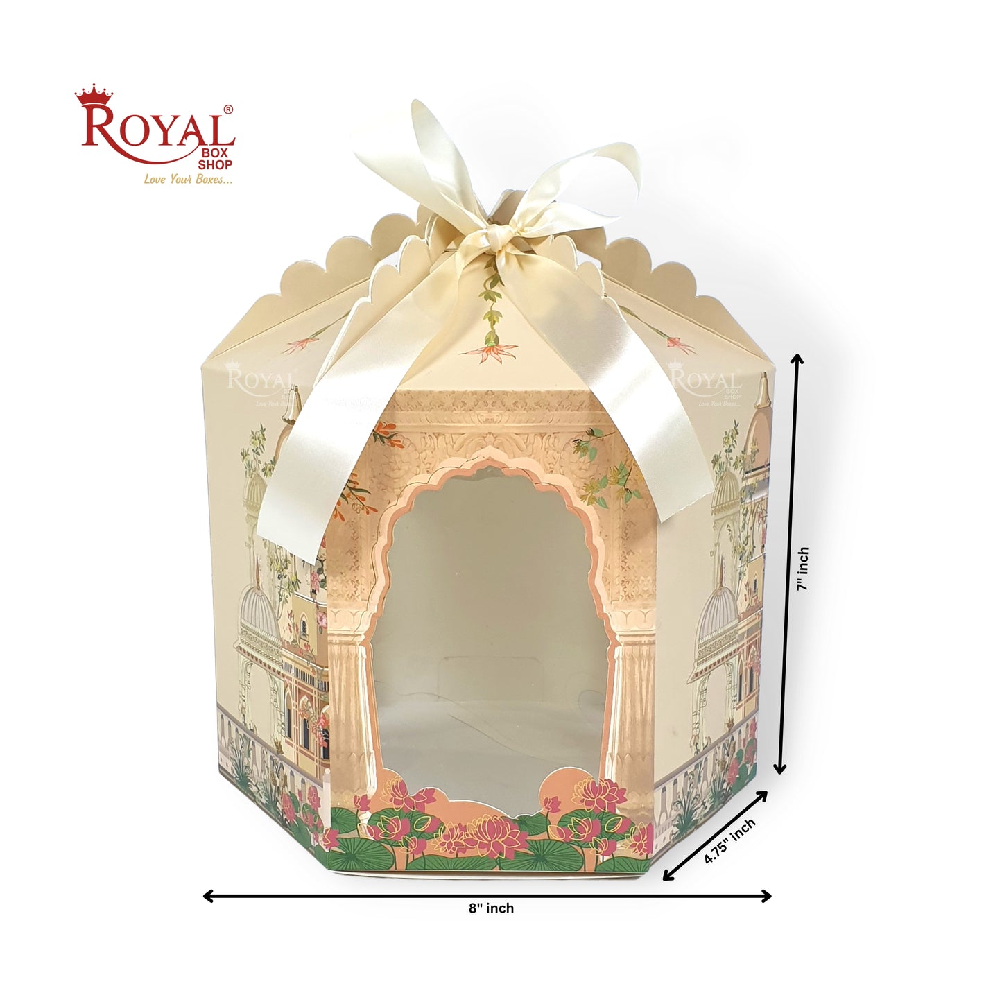 Royal Imperial Theme Gift Boxes I Perfect For Weddings, Celebrations, Bridal Shower, Special Occasions Royal Box Shop