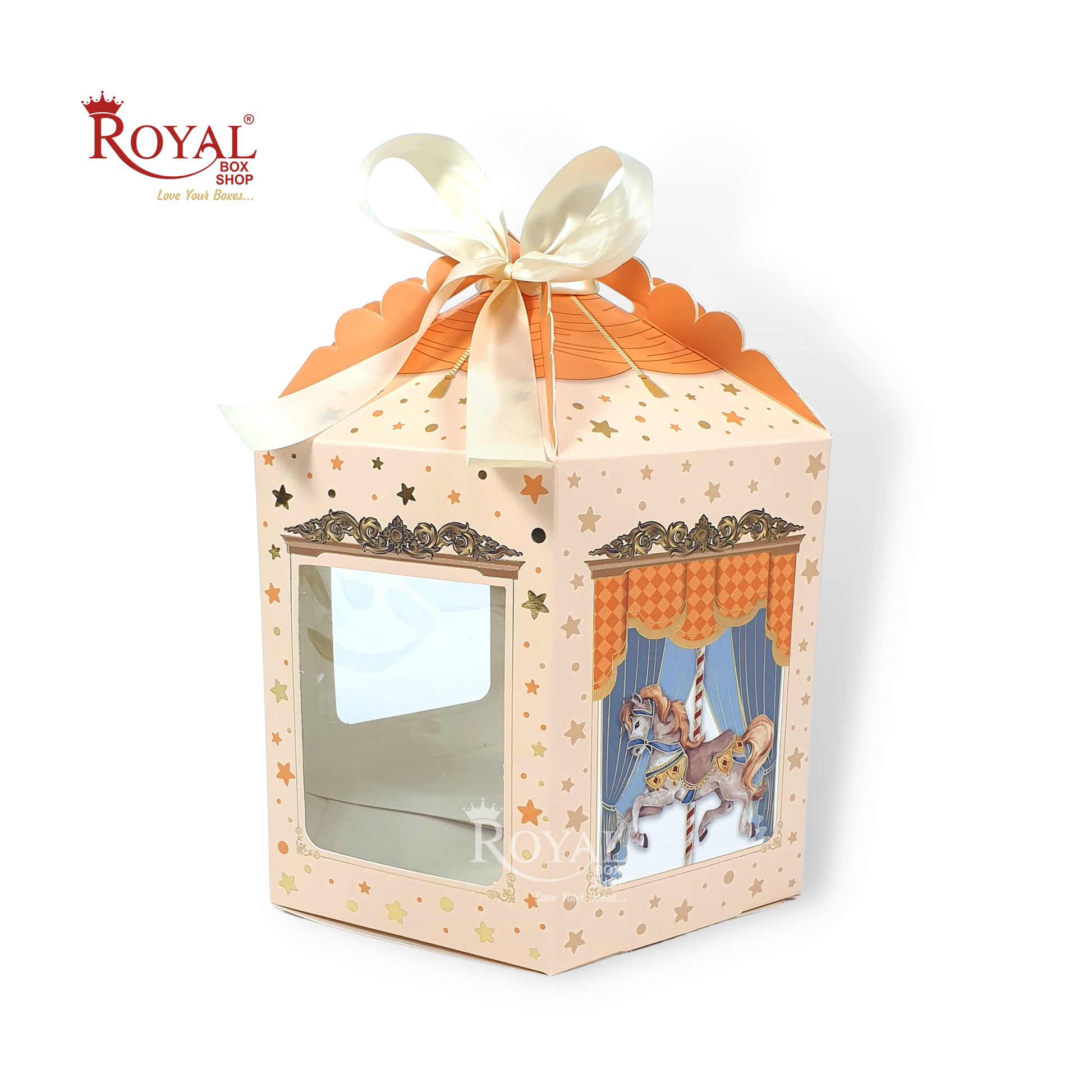 Unique Hexagonal Carousel Gift Box I Unicorn Theme I Weddings