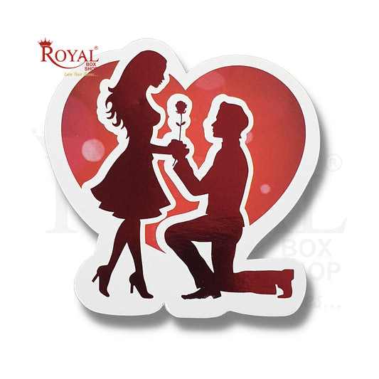 Valentine Day Gift Tags I Rose Gifting I Perfect for Valentine Gifts, Chocolate Boxes, favors Royal Box Shop