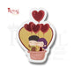 Valentine Day Gift Tags I Heart Ballon Ride I Perfect for Valentine Gifts, Chocolate Boxes, favors