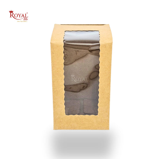 Gift Box Small | Kraft | 5x3x3 inches | for Candle packing, gifitng