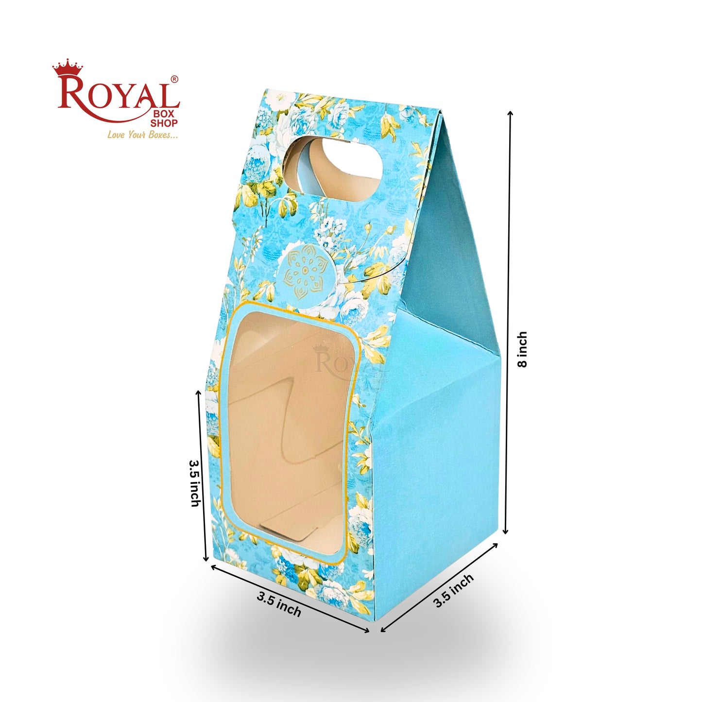 1 Mason Jar Paper Carry Bags | 3.5x3.5x8 inches | RBF2602 D1