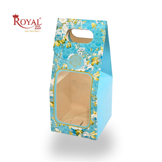 1 Mason Jar Paper Carry Bags | 3.5x3.5x8 inches | RBF2602 D1