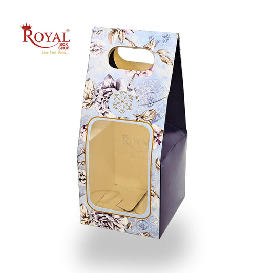 1 Mason Jar Paper Carry Bags | 3.5x3.5x8 inches | RBF2602 D2