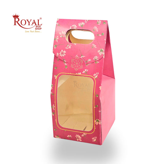1 Mason Jar Paper Carry Bags | 3.5x3.5x8 inches | RBF2602 D4