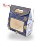 2 Mason Jar Paper Carry Bags | 7x3.75x8 inches | RBF2603 D2