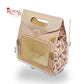2 Mason Jar Paper Carry Bags | 7x3.75x8 inches | RBF2603 D3