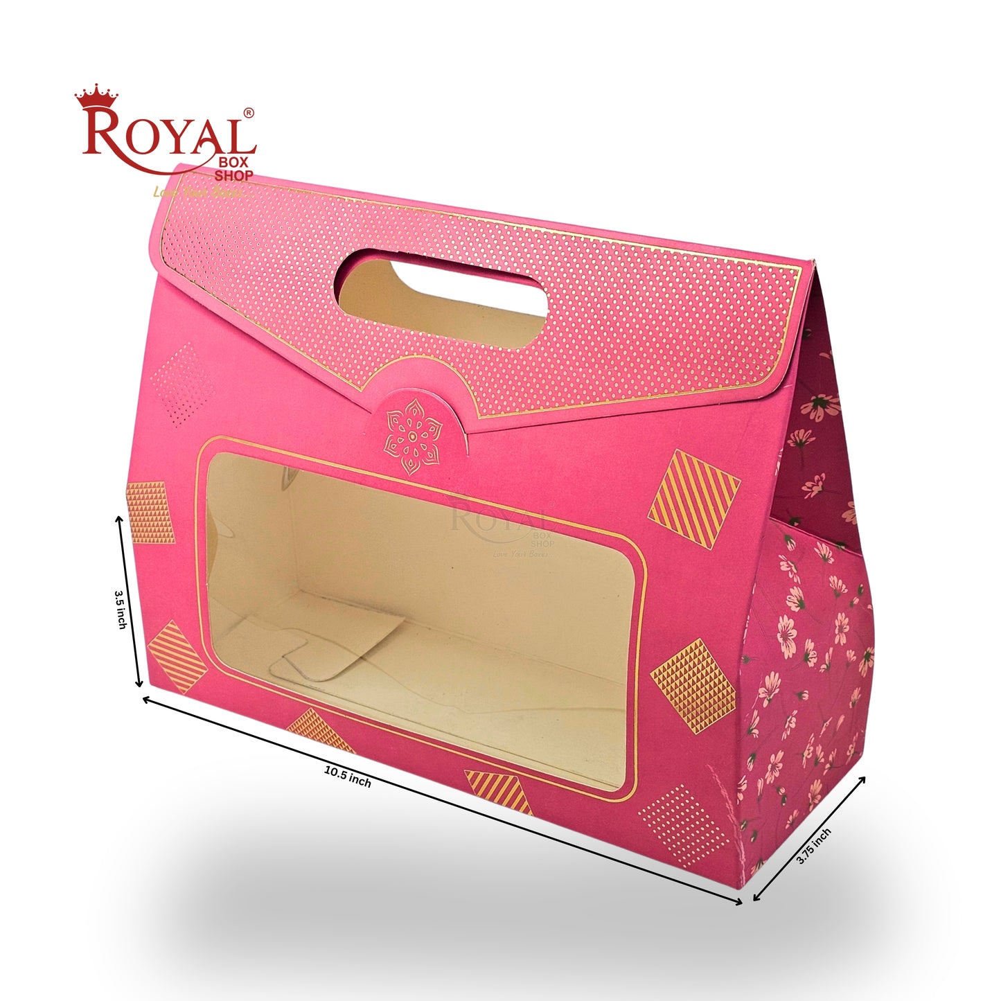 3 Mason Jar Paper Carry Bags | 10.5x3.75x8 inches | RBF2604 D4