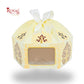 Gift Box Dome Shape I Premium Scodix Gold Foil Print I 7x7x3 Inch I RBF2606 D1