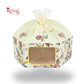 Gift Box Dome Shape I Premium Scodix Gold Foil Print I 7x7x3 Inch I RBF2606 D2