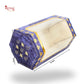 Cookies Box with Window I RCF-08 D2 Hexa I Size 5x3x3 inches I Blue Flower