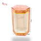 Cookies Box with Window I RCF-08 D2 Hexa I Size 5x3x3 inches I Orange Flower