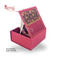 Royal Box Shop® Premium Rigid Gift Box I 8x8x3.5 Inch I Maroon I for festive, corporate gifting