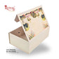 Royal Box Shop® Premium Rigid Gift Box I 12x8x4 Inch I Cream I for festive, corporate gifting