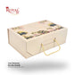 Royal Box Shop® Premium Rigid Gift Box I 12x8x4 Inch I Cream I for festive, corporate gifting