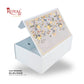Royal Box Shop® Premium Rigid Gift Box I 12x8x4 Inch I Grey I for festive, corporate gifting