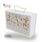 Royal Box Shop® Premium Rigid Gift Box I 12x8x4 Inch I Grey I for festive, corporate gifting
