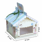 4cc Hut Shape Cupcake Boxes - 6"x6"x4" inch - Jungle Theme