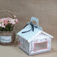 4cc Hut Shape Cupcake Boxes - 6"x6"x4" inch - Paris Grey Theme Royal Box Shop