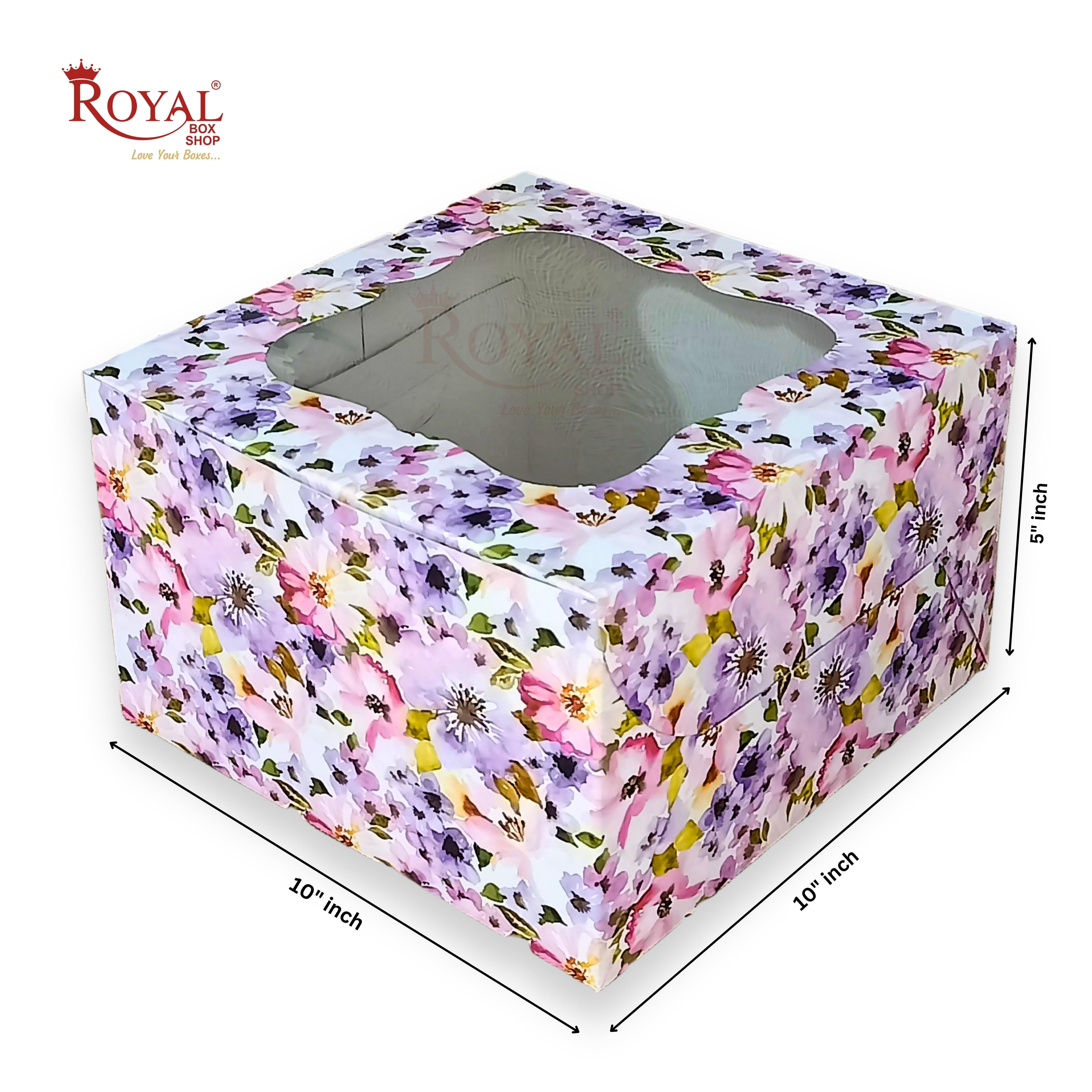 One Kg Cake Boxes in Bulk – Sturdy Packaging for Standard Cakes – Royal ...